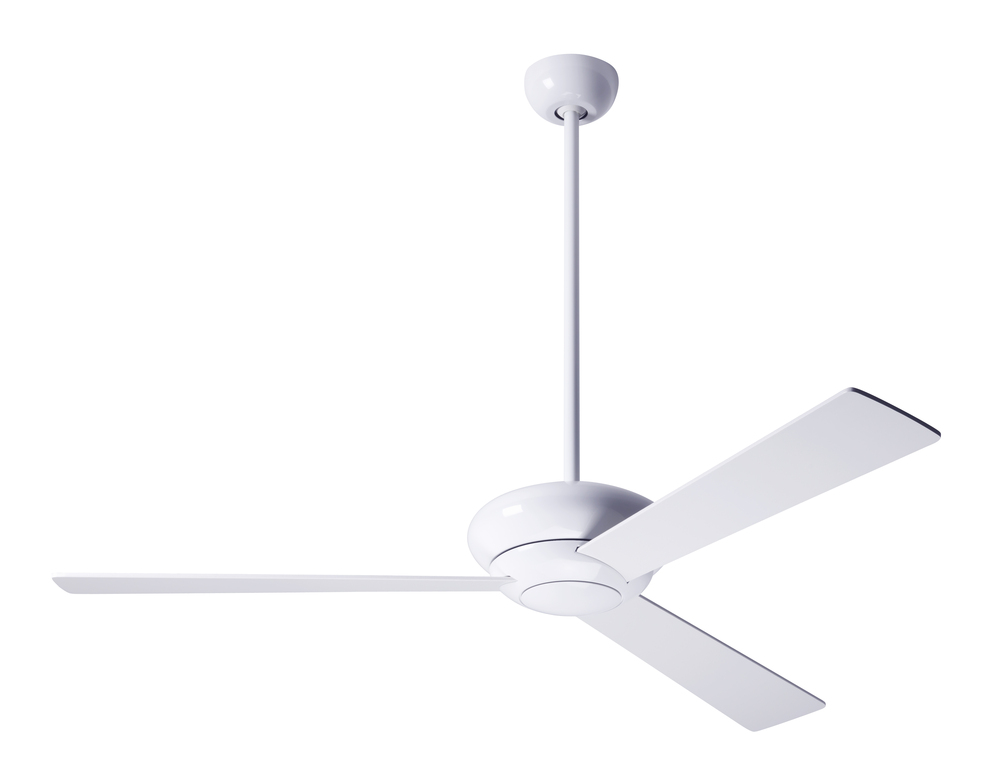 Altus Fan; Gloss White Finish; 42&#34; Aluminum Blades; No Light; Fan Speed Control