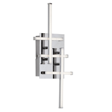 Dainolite SUM-188W-PC - 5LT Wall Sconce, Polished Chrome