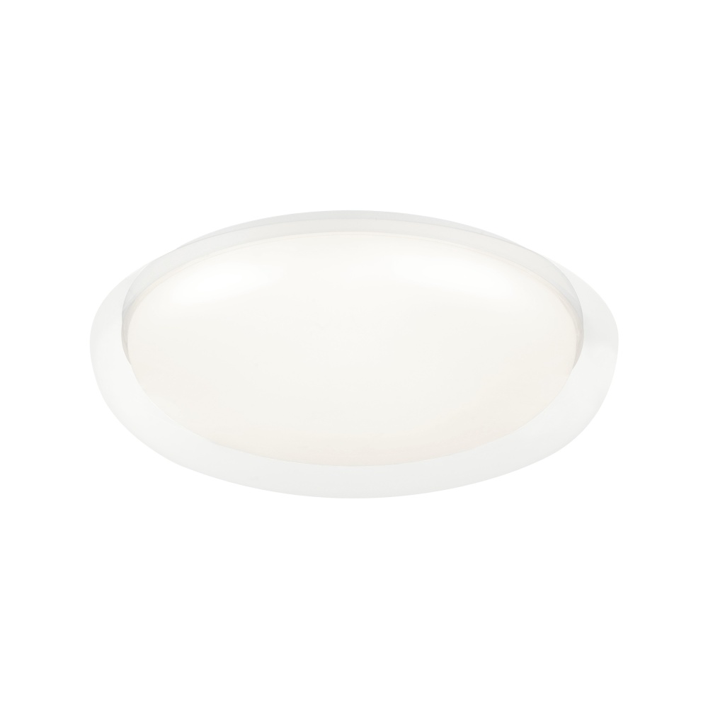 Aurora Matte White Flush Mounts