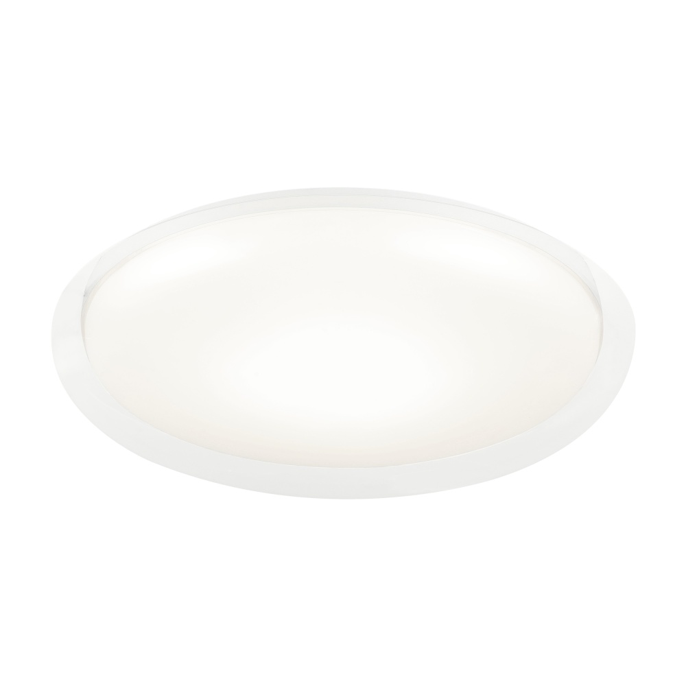 Aurora Matte White Flush Mounts
