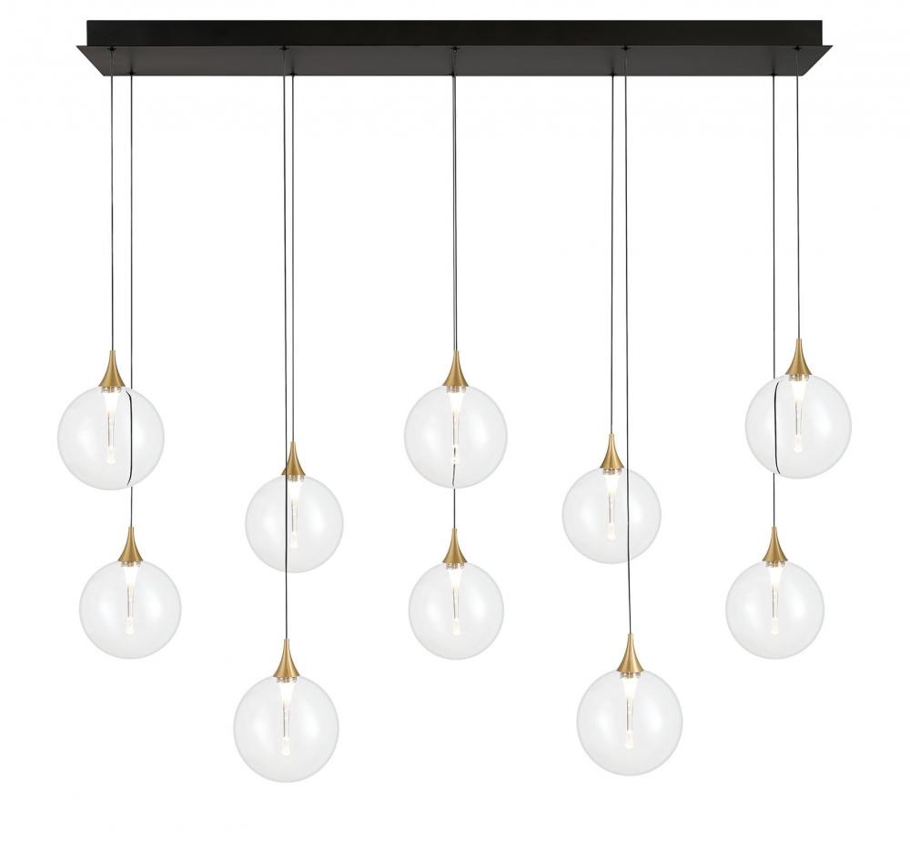 Iissa-Chandelier-10Lt-47In-GD-CL