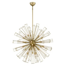 Eurofase 43864-024 - Dendelio 29 Light Chandelier in Gold