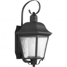 Progress P6620-31MD - Andover Collection Black One-Light Medium Wall Lantern