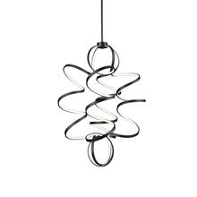 Kuzco Lighting Inc CH93941-BK - Synergy 41-in Black LED Chandeliers