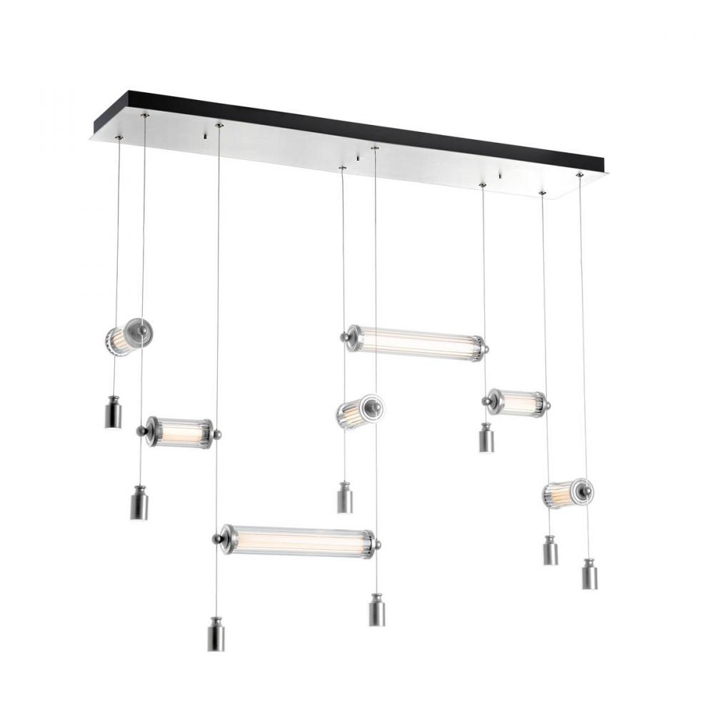 Libra 7-Light Double Linear LED Pendant