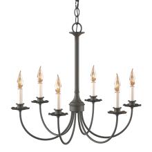 Hubbardton Forge - Canada 107060-SKT-20 - Simple Lines 6 Arm Chandelier