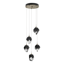 Hubbardton Forge - Canada 131137-SKT-LONG-84-BP0754 - Chrysalis 5-Light Small Crystal Pendant