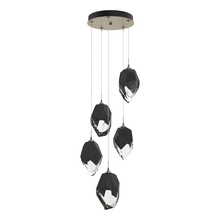 Hubbardton Forge - Canada 131138-SKT-LONG-84-BP0755 - Chrysalis 5-Light Large Crystal Pendant