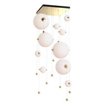 Hubbardton Forge - Canada 139051-LED-STND-86-GG0694 - Abacus 10-Light Square LED Pendant