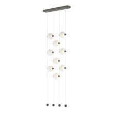 Hubbardton Forge - Canada 139057-LED-STND-20-GG0668 - Abacus 9-Light Ceiling-to-Floor LED Pendant