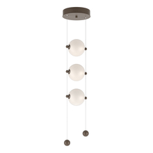 Hubbardton Forge - Canada 139059-LED-STND-05-GG0668 - Abacus 3-Light LED Pendant