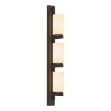 Hubbardton Forge - Canada 206309-SKT-LFT-05-GG0168 - Ondrian 3 Light Vertical Sconce