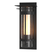 Hubbardton Forge - Canada 305998-SKT-80-ZS0656 - Torch  Seeded Glass with Top Plate Large Outdoor Sconce