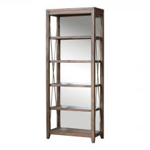 Uttermost 25434 - Delancey Weathered Oak Etagere