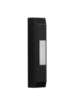 Craftmade PB5004-FB - Surface Mount LED Lighted Push Button, Thin Rectangle Profile in Flat Black