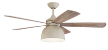 Craftmade VEN52CW5 - 52" Ventura in Cottage White w/ Cottage White/Dark Driftwood Blades